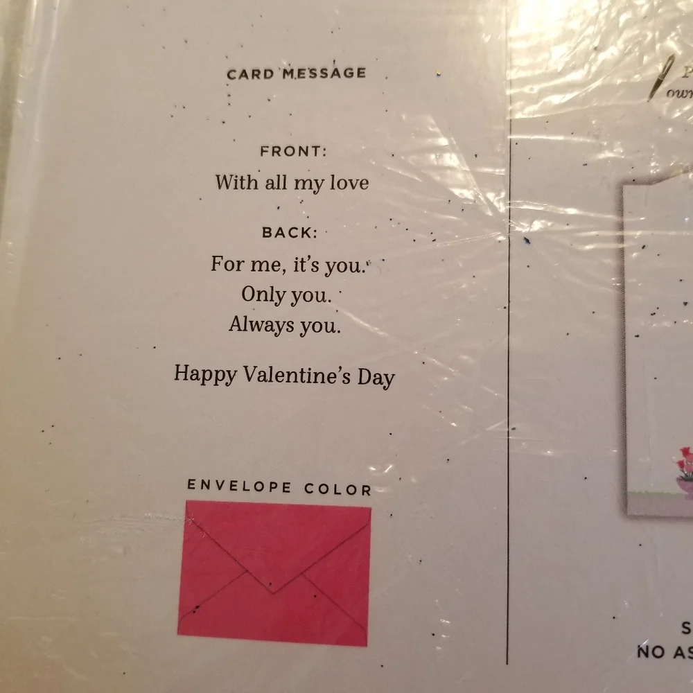 Hallmark new valentine